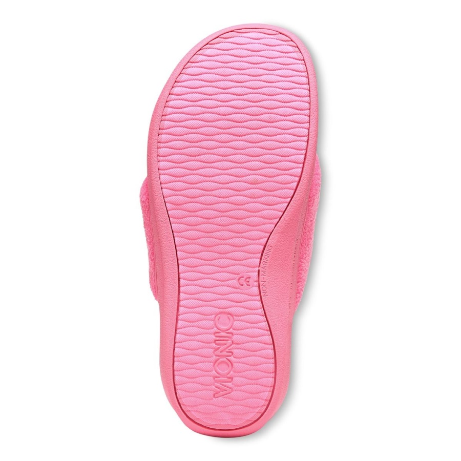 Vionic Gracie Toe Post Slipper Electric Pink