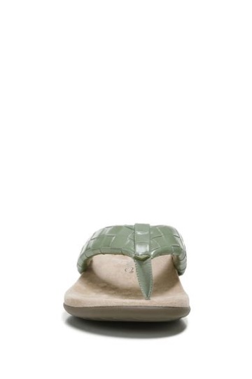 Vionic Green Layne Thong Sandals