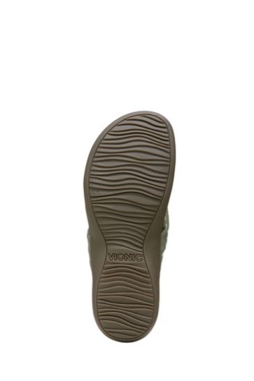 Vionic Green Layne Thong Sandals