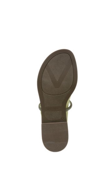 Vionic Green Prism Slide Sandals