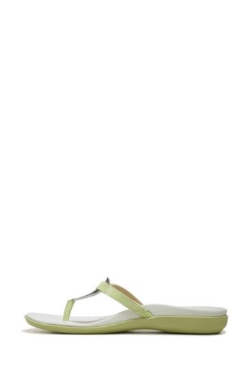 Vionic Green Raysa Thong Sandals