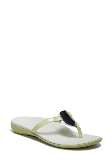 Vionic Green Raysa Thong Sandals