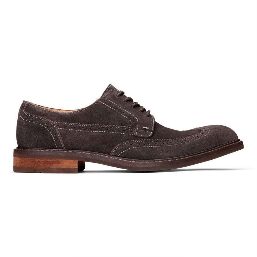 Vionic Grey Bruno Oxford