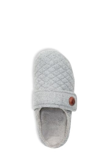 Vionic Grey Carlin Mule Slippers