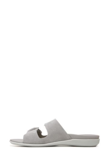 Vionic Grey Corlee Slider Sandals