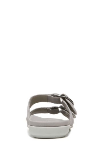 Vionic Grey Corlee Slider Sandals