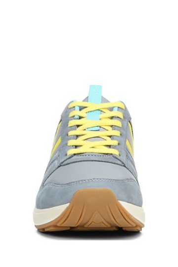 Vionic Grey Rechelle Lace Up Trainer Sneakers