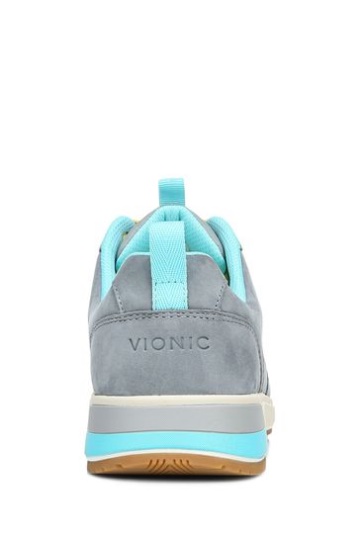 Vionic Grey Rechelle Lace Up Trainer Sneakers