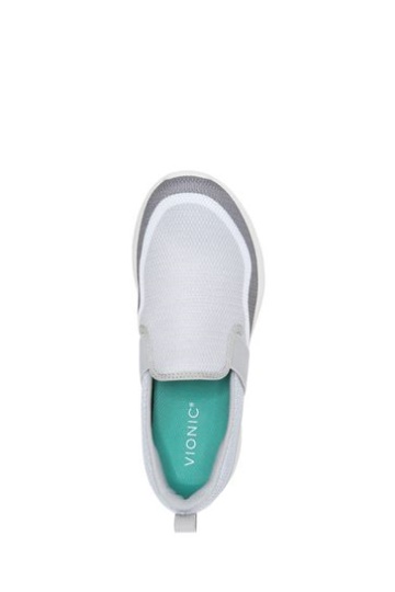 Vionic Grey Vapor Nalia Slip On Shoes