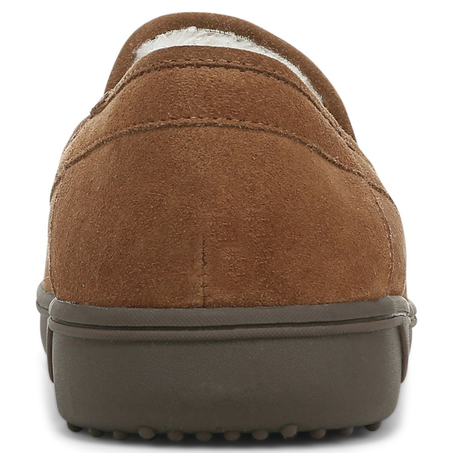 Vionic Gustavo Slipper Toffee Suede