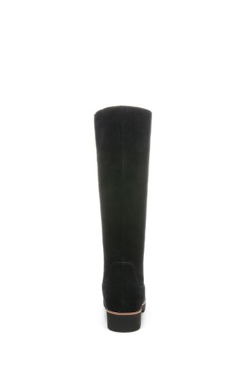 Vionic Gwen Black Waterproof Suede Knee Length Boots