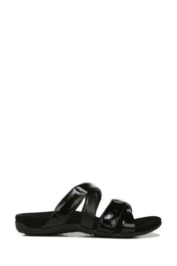 Vionic Hadlie Black Slides