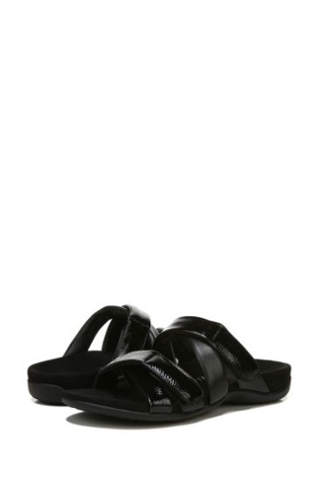 Vionic Hadlie Black Slides