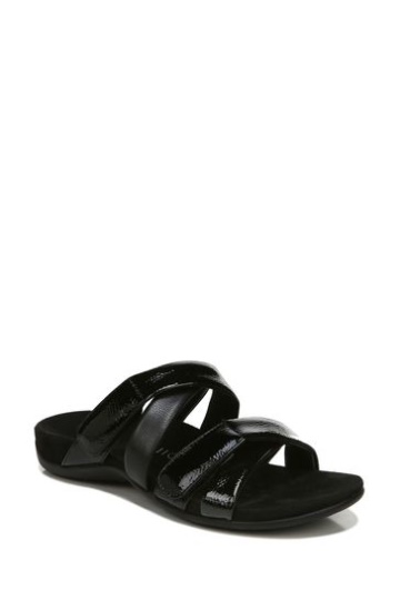 Vionic Hadlie Black Slides