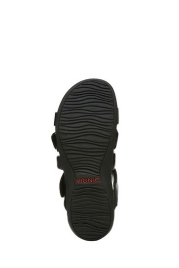 Vionic Hadlie Black Slides