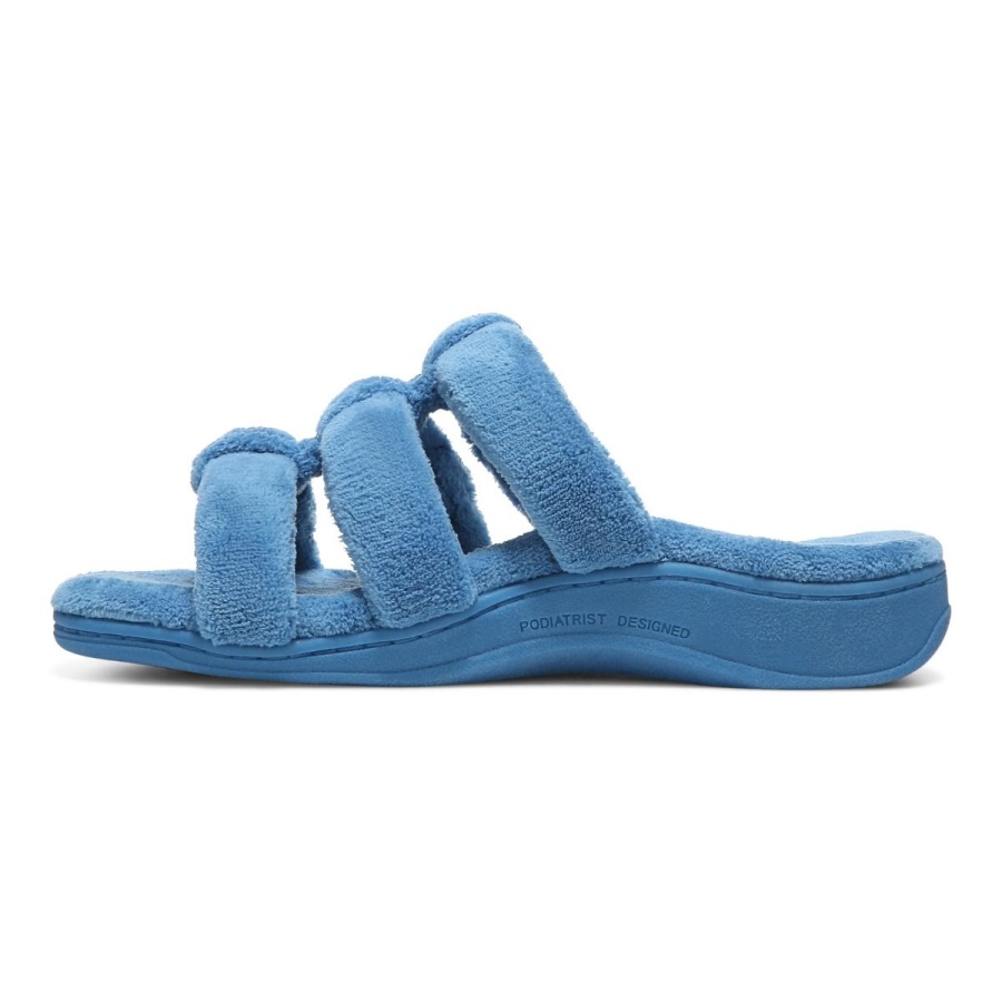 Vionic Horizon Blue Snooze Slipper