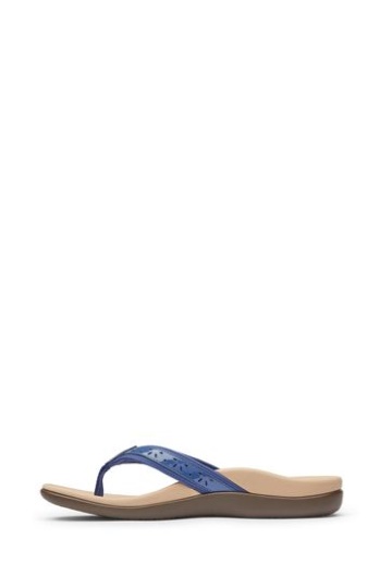Vionic Indigo Blue Casandra Thong Toe Post Sandals