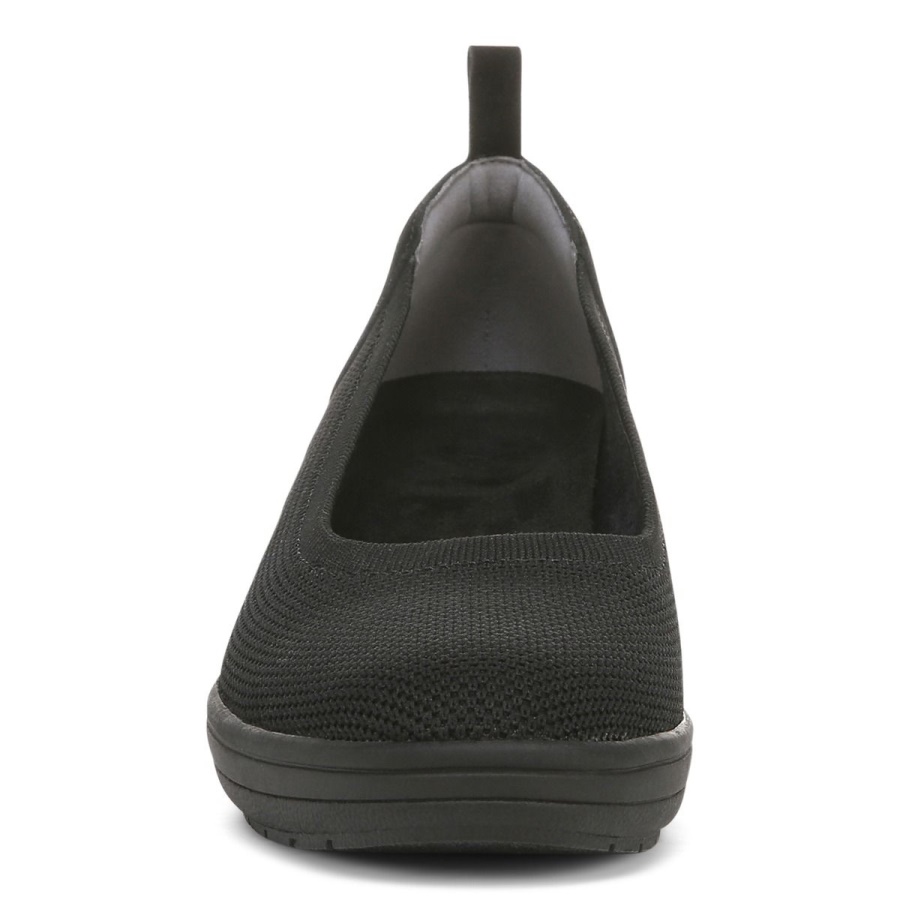 Vionic Jacey Knit Wedge Black