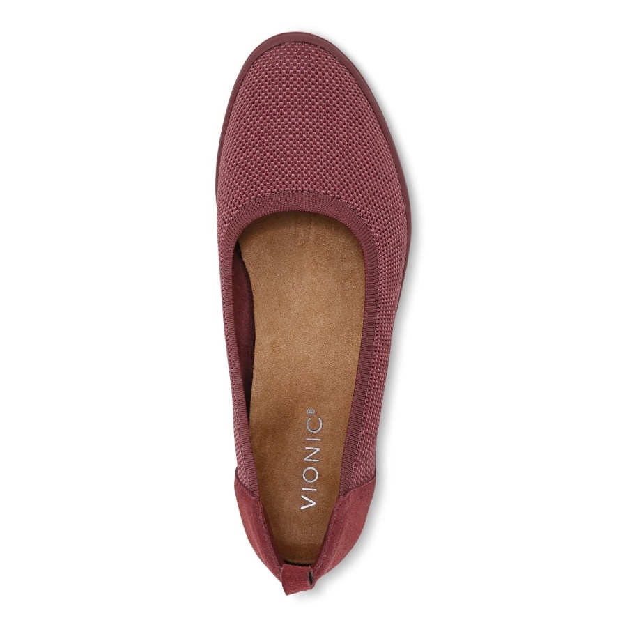 Vionic Jacey Knit Wedge Shiraz