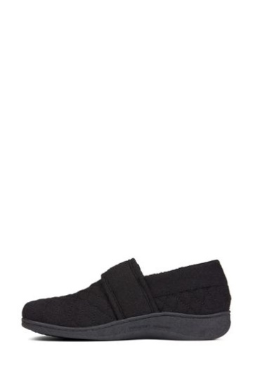 Vionic Jackie Black Slippers