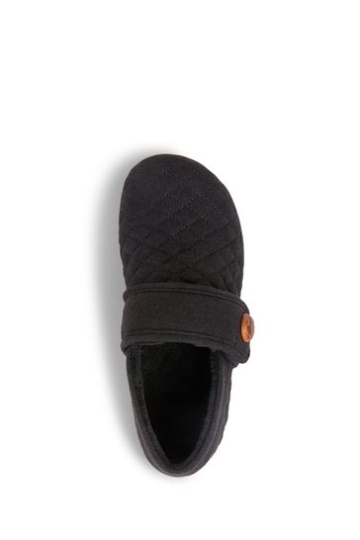 Vionic Jackie Black Slippers