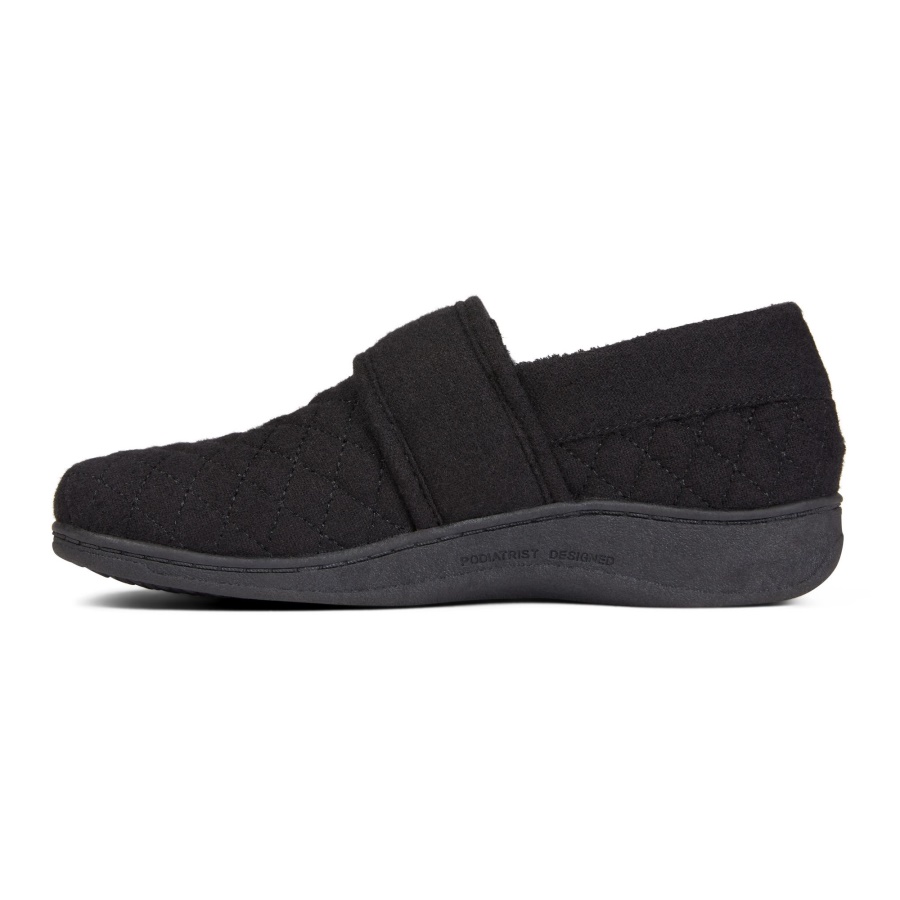 Vionic Jackie Slipper Black