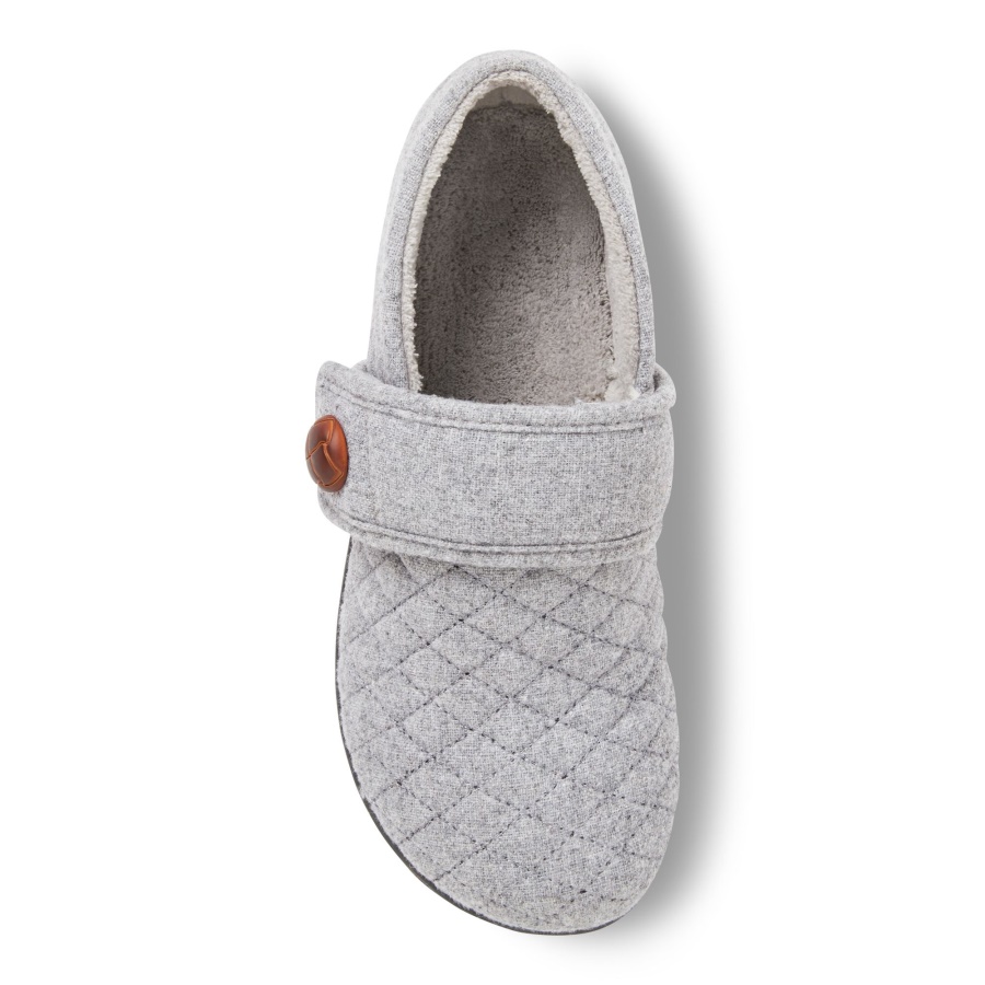 Vionic Jackie Slipper Light Grey