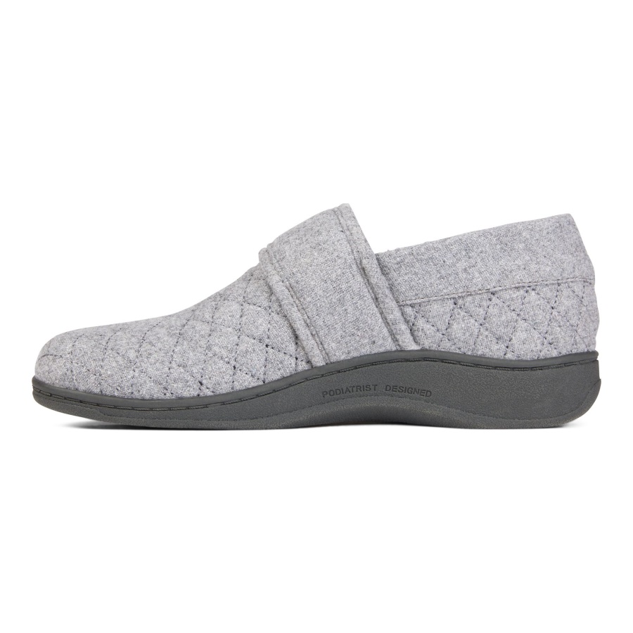 Vionic Jackie Slipper Light Grey