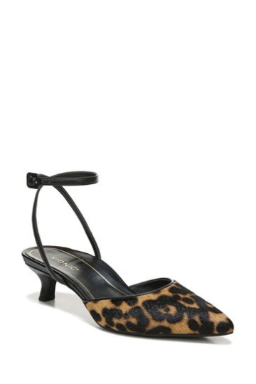 Vionic Jacynda Tan Leopard Pumps