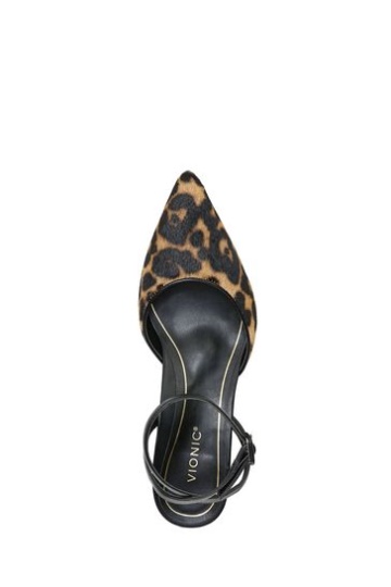 Vionic Jacynda Tan Leopard Pumps