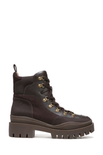 Vionic Jaxen Chocolate Waterproof Leather Mid Shaft Boots
