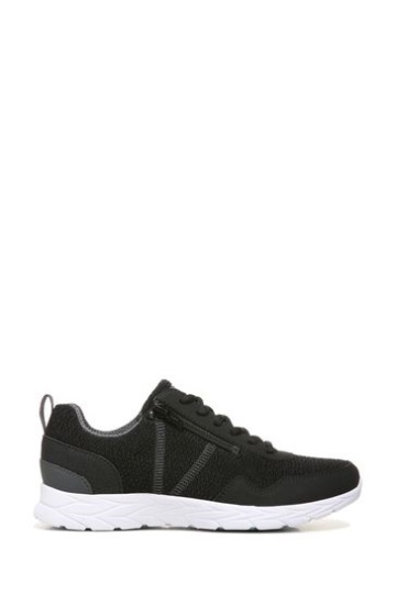 Vionic Jetta Black Lace Up Trainers
