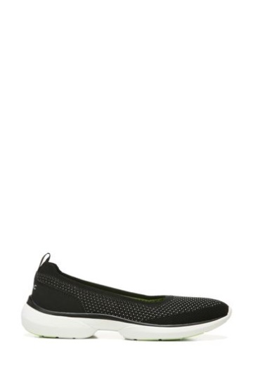Vionic Kallie Black Knit Slip On Shoes