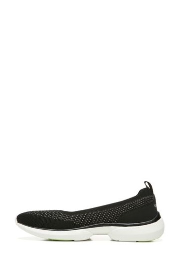 Vionic Kallie Black Knit Slip On Shoes