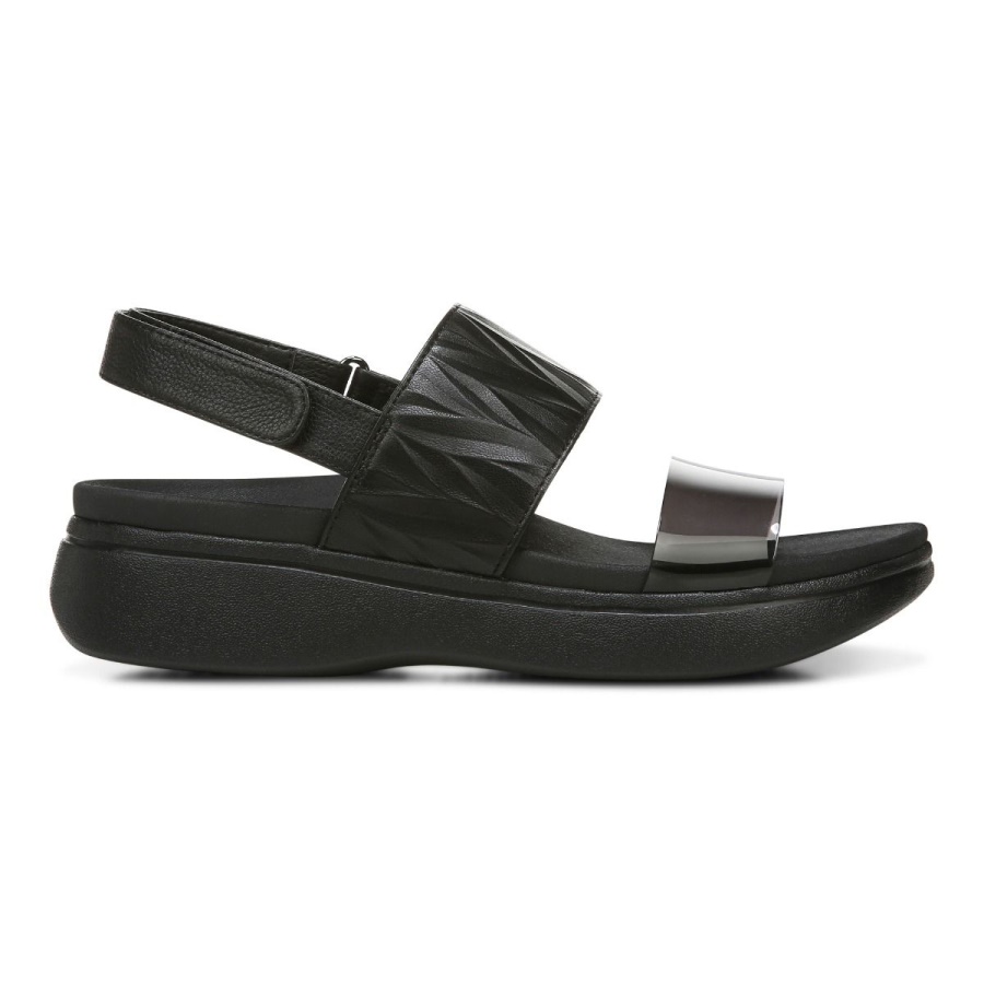 Vionic Karleen Platform Sandal Black