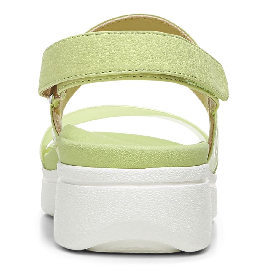 Vionic Karleen Platform Sandal Pale Lime