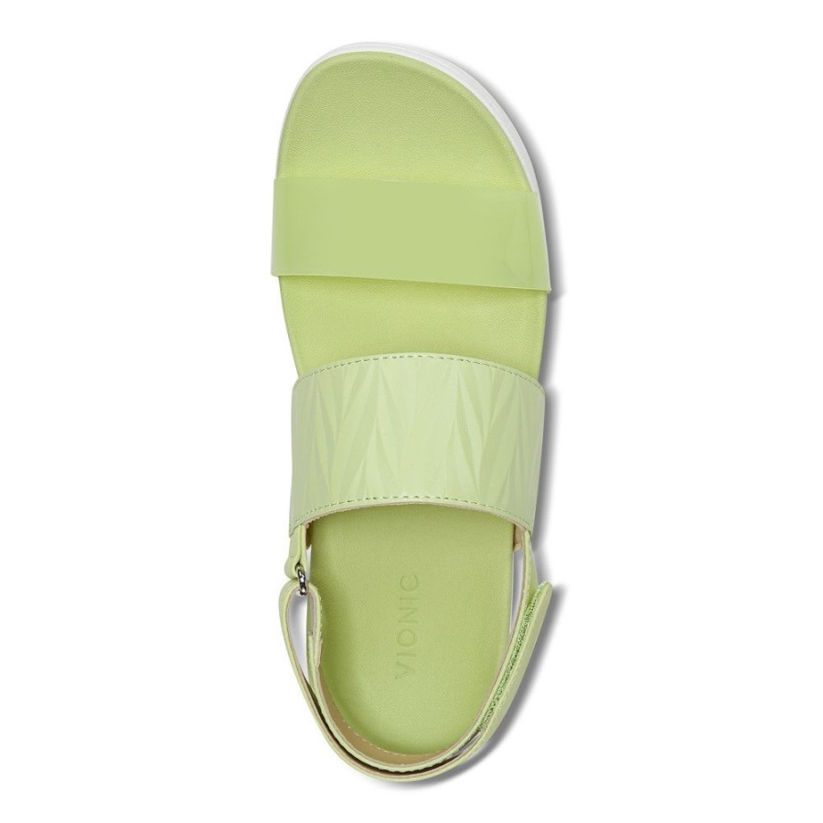 Vionic Karleen Platform Sandal Pale Lime