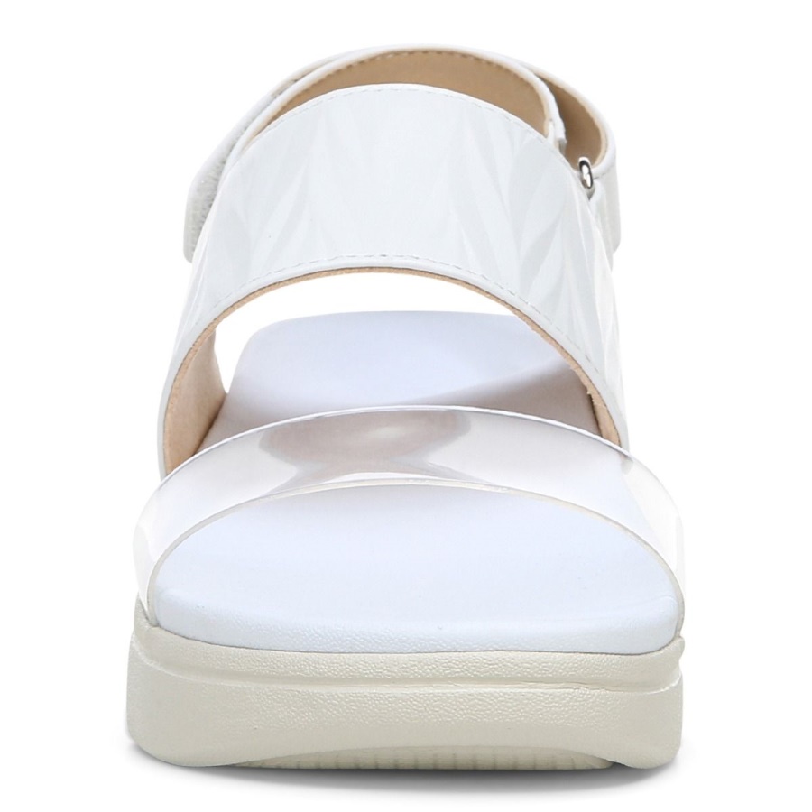 Vionic Karleen Platform Sandal White