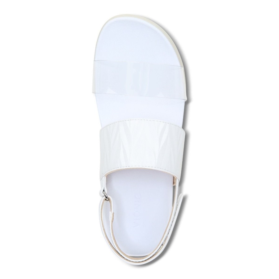 Vionic Karleen Platform Sandal White