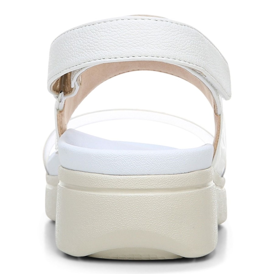 Vionic Karleen Platform Sandal White