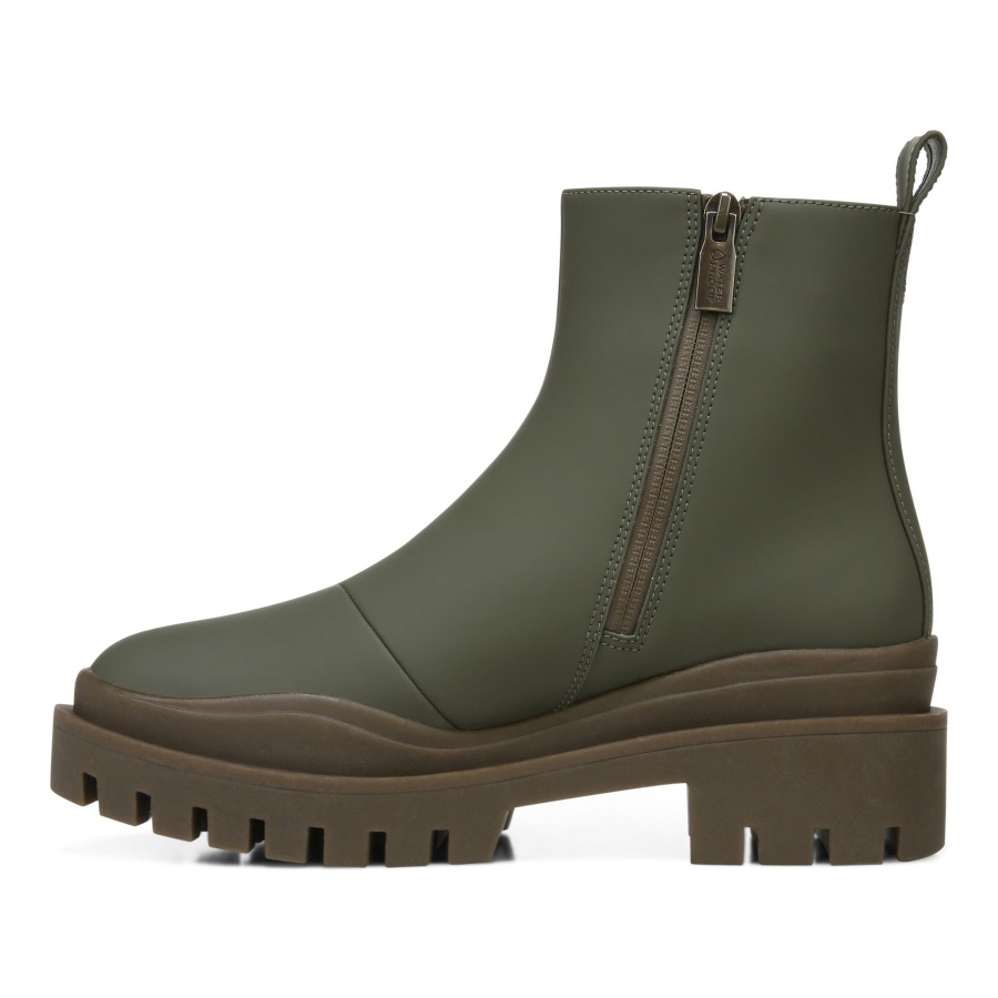 Vionic Karsen Boot Olive Synthetic Rubber