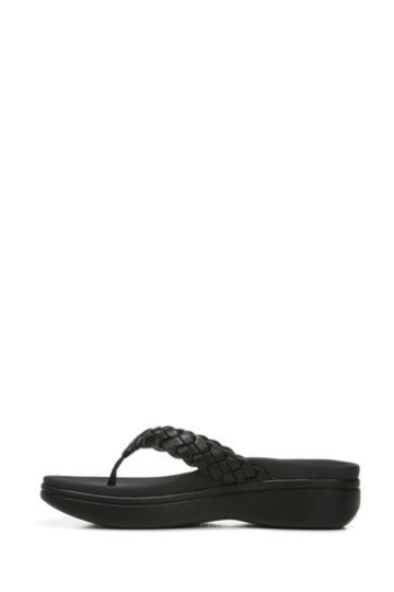 Vionic Kenji Black Sandals