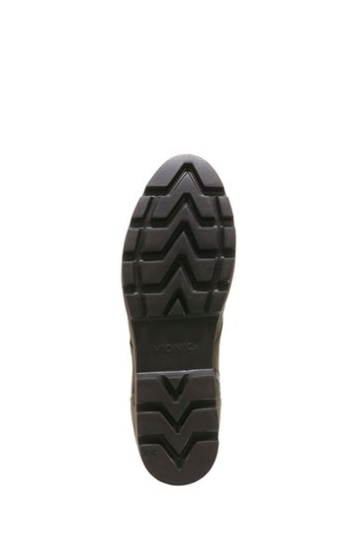 Vionic Lani Olive Waterproof Suede Green Mid Shaft Boots