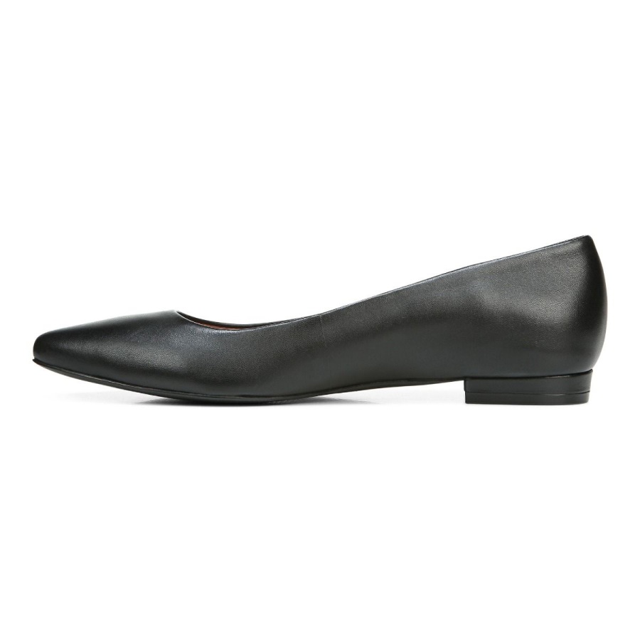 Vionic Lena Ballet Flat Black Leather