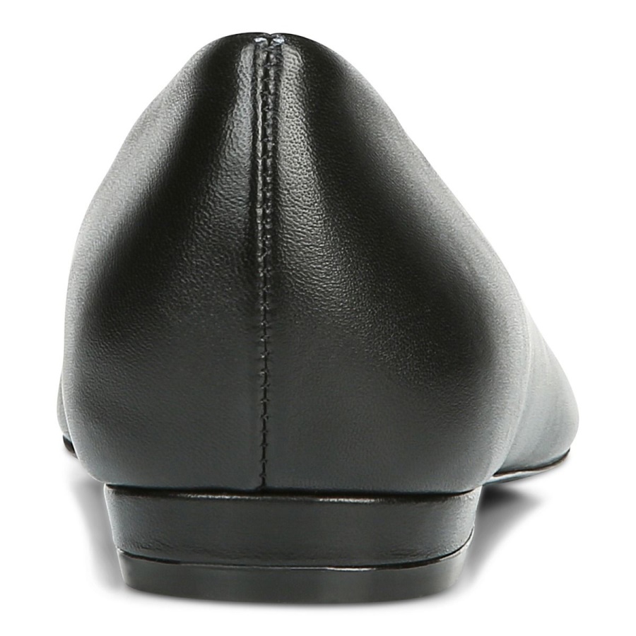Vionic Lena Ballet Flat Black Leather