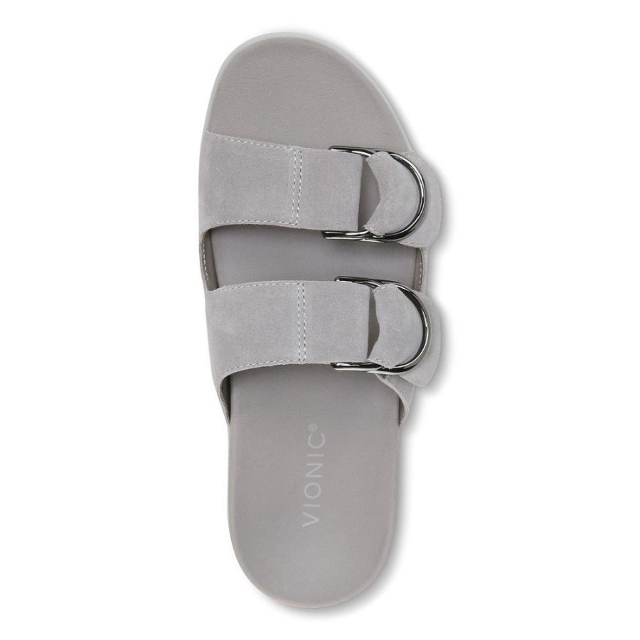 Vionic Light Grey Corlee Sandal