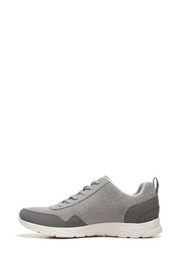 Vionic Light Grey Jetta Lace Up Trainers