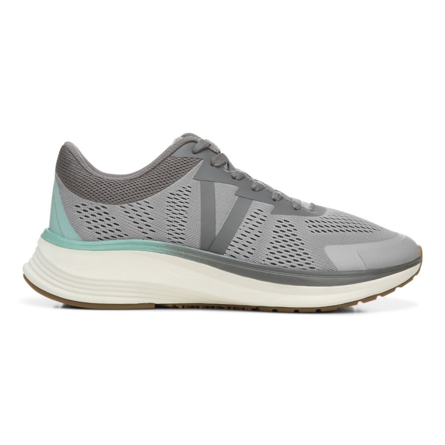 Vionic Light Grey Wasabi Limitless All Gender Trainer