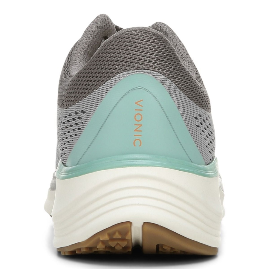 Vionic Light Grey Wasabi Limitless All Gender Trainer