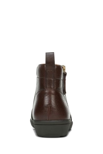 Vionic Lois Brown Chukka Ankle Boots